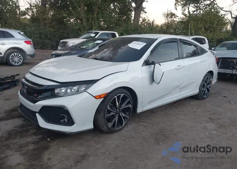 2019 Honda Civic Si из США, поврежденный, VIN 2HGFC1E52KH704065